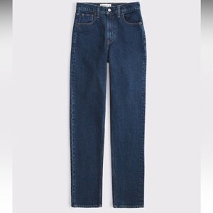 Abercrombie & Fitch Ultra High Rise 90s Straight Jeans | Size 34/18L